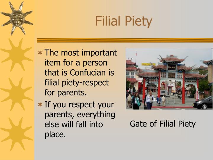 filial piety