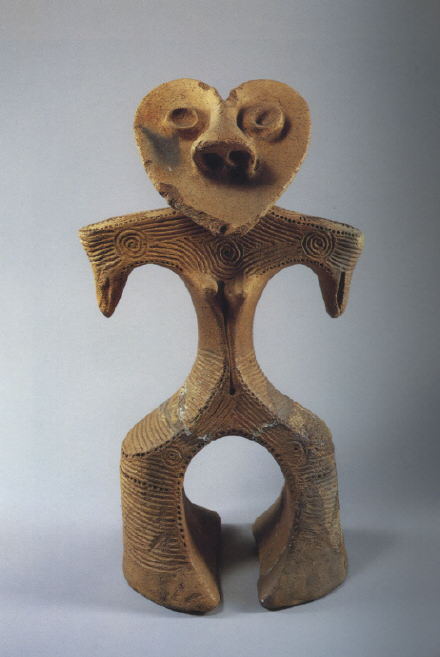 Heart-Head Dogu Heart Head Dogu, Gunma Prefecture, Important Cultural Property-Jomon