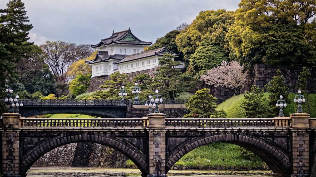 Imperial palace of Japan