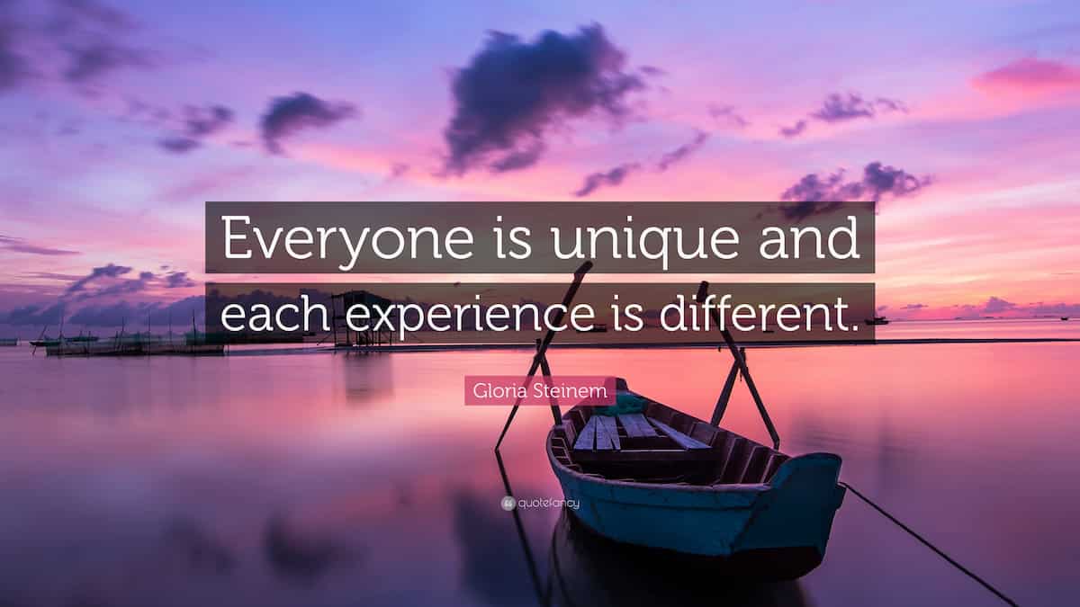 unique experience