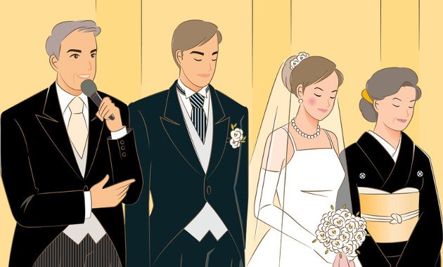 仲人実際結婚式