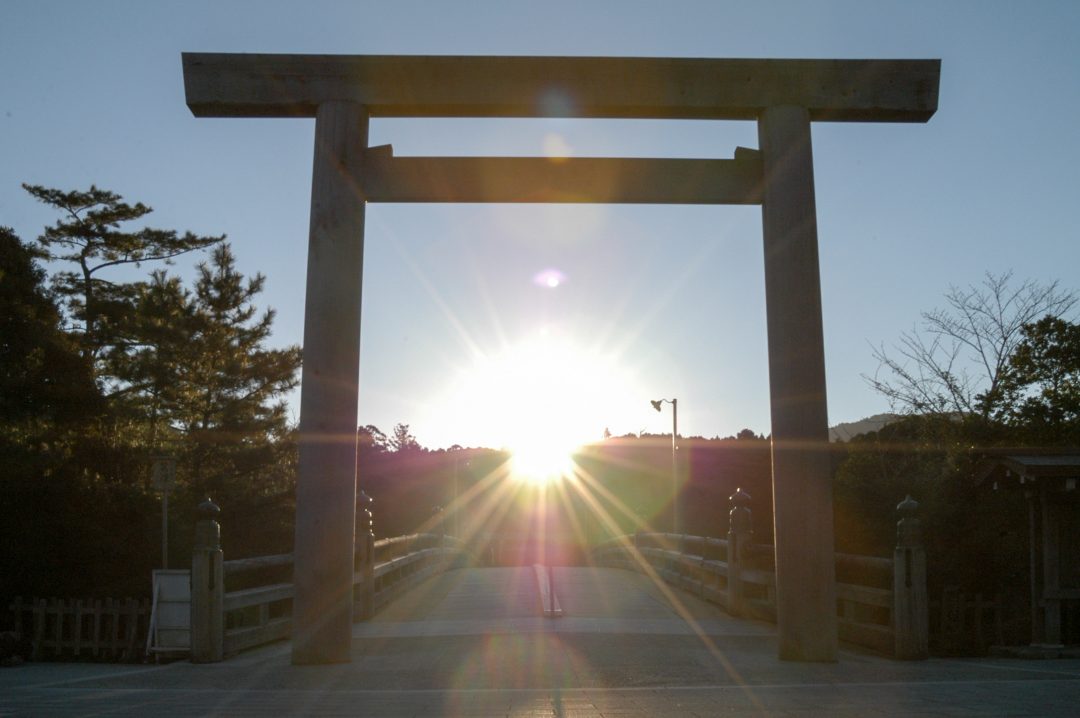 Ise Jingu at Sunrise