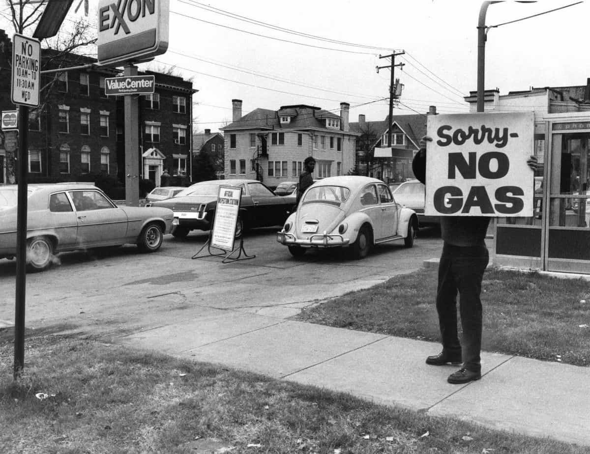 Gas station runs out of gas during oil embargo - The ... Gas station runs out of gas during oil embargo