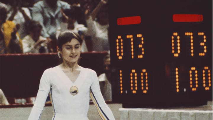 Nadia Comăneci perfect 10