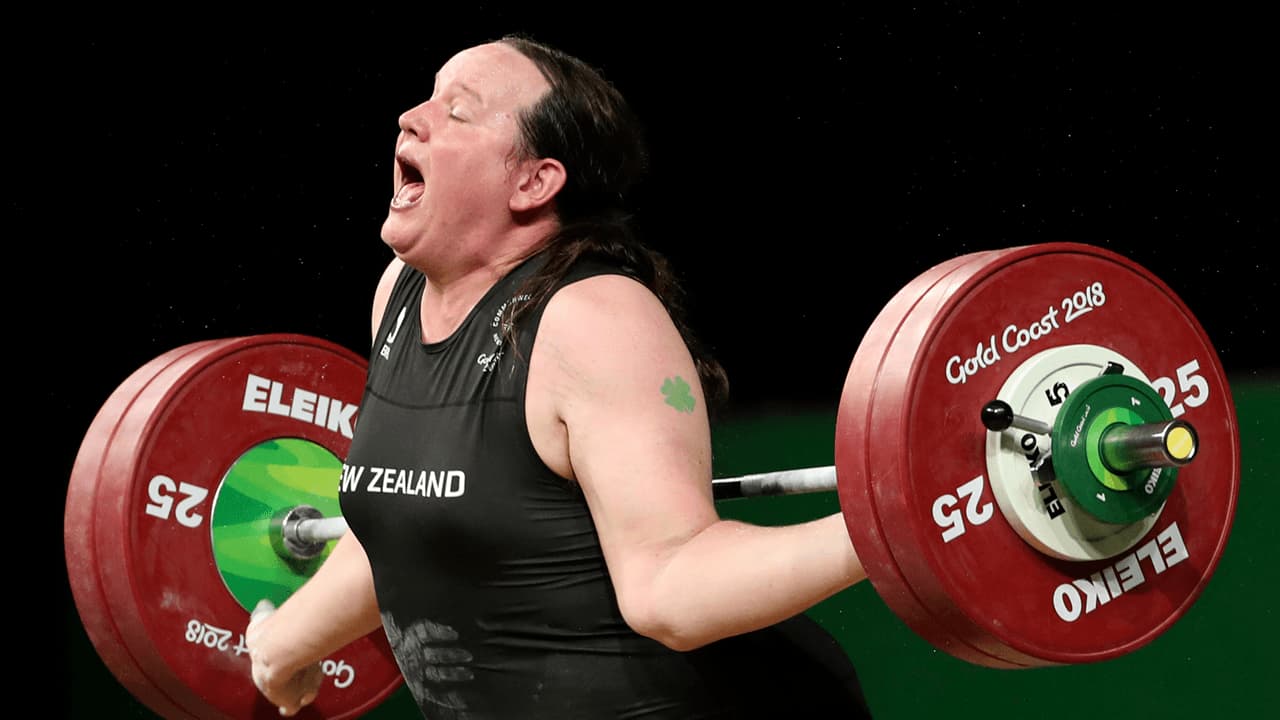New Zealand weightlifter Laurel Hubbard