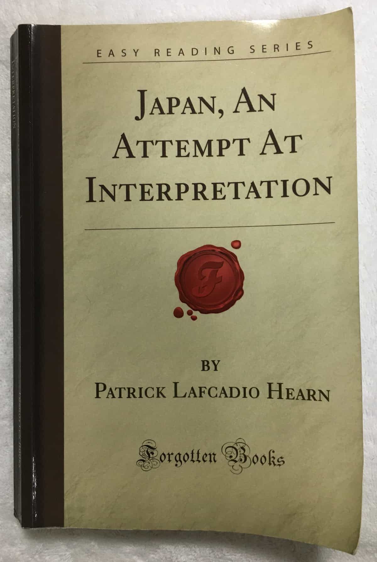 Japan, an attempt at interpretation