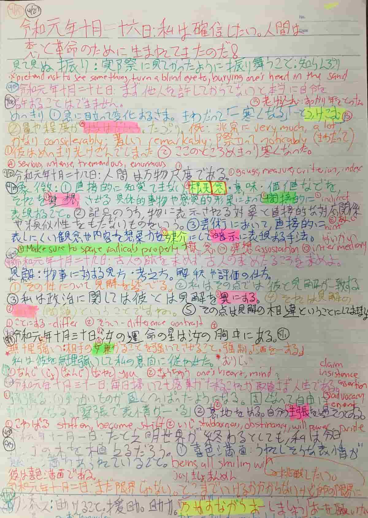 Daily Practice Example - Land Of The Rising Son
