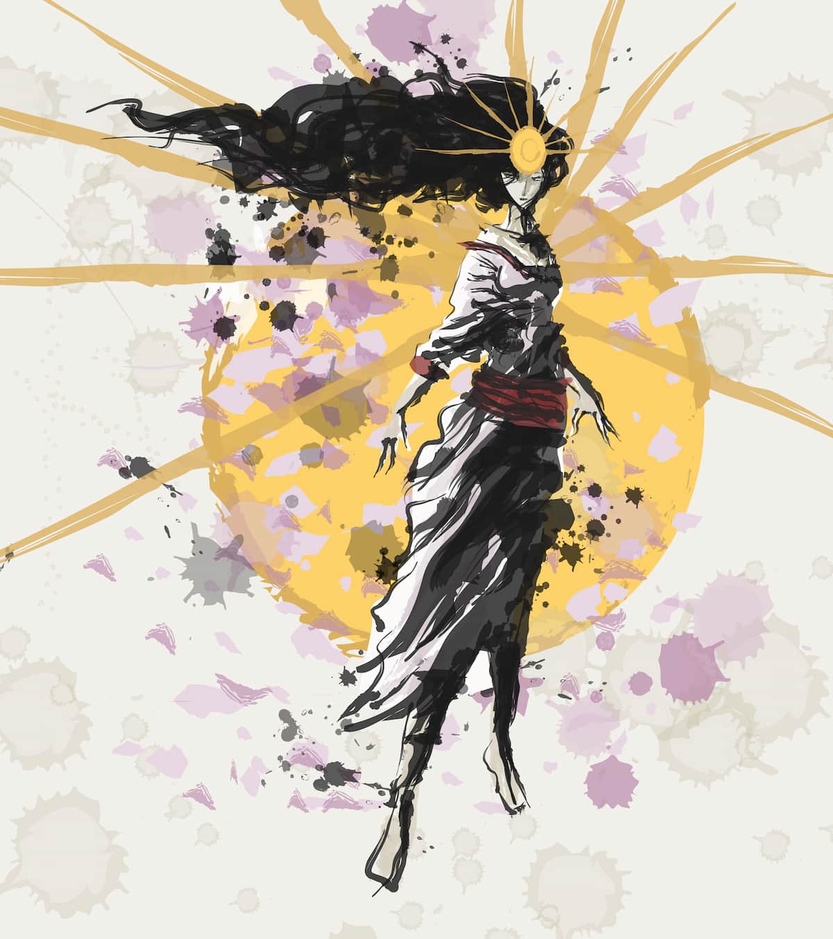 Amaterasu Shinto Sun Goddess - Land Of The Rising Son