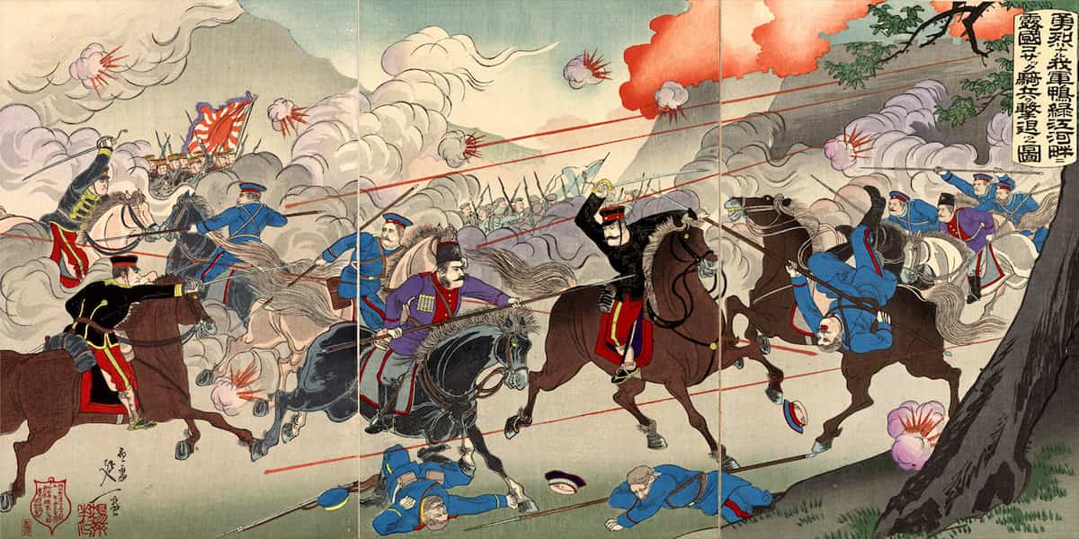 Battle_of_Yalu_River_1904 - Land Of The Rising Son