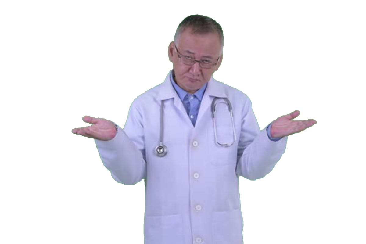 Japanese Doctor Shrugging - Land Of The Rising Son