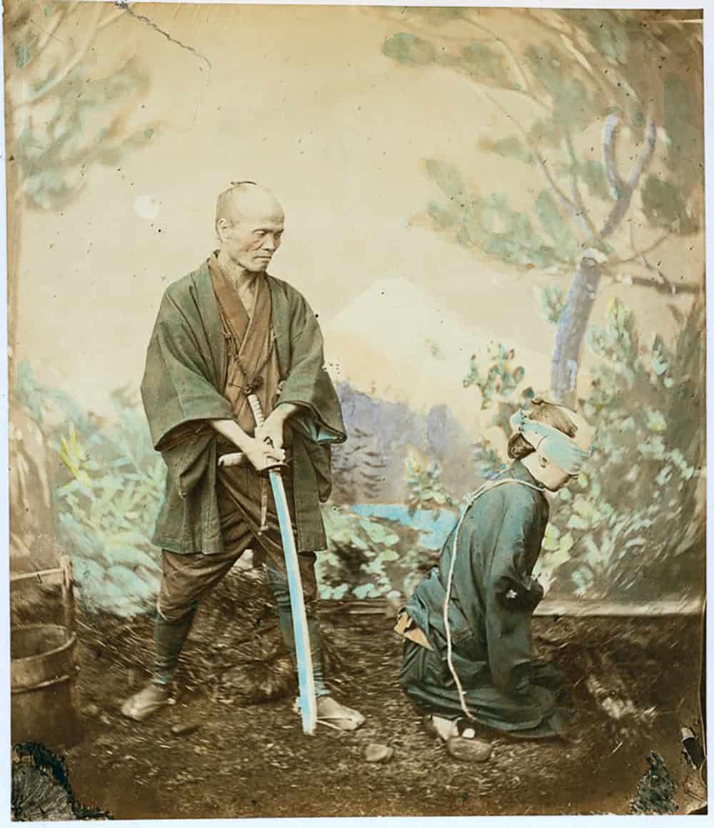 Samurai Executing Prisoner - Land Of The Rising Son