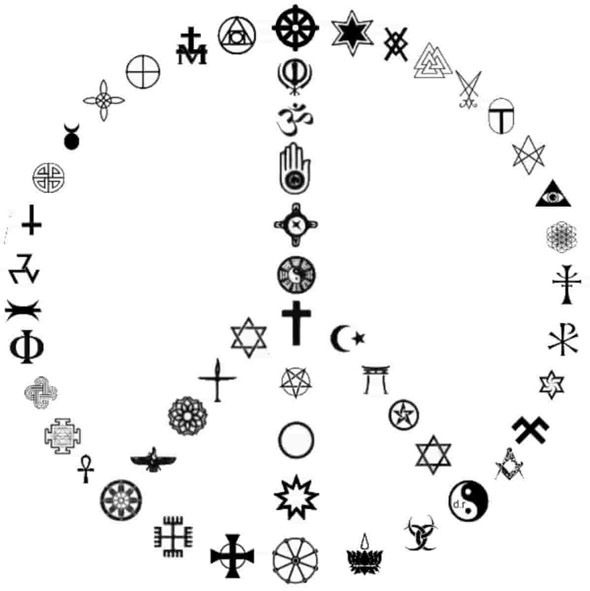 religious symbols in peace - Land Of The Rising Son