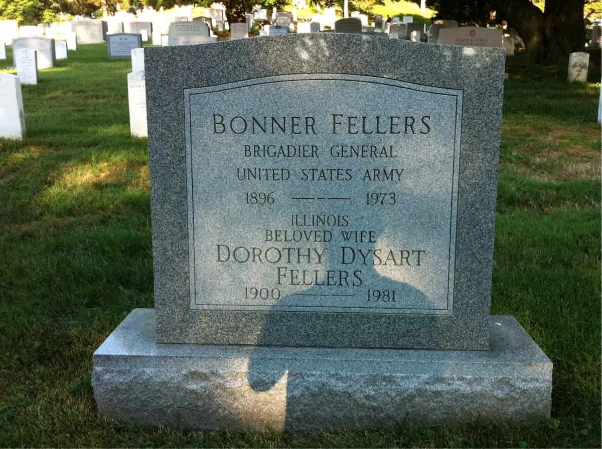 Brigadier General Bonner Fellers Gravestone - Land Of The Rising Son