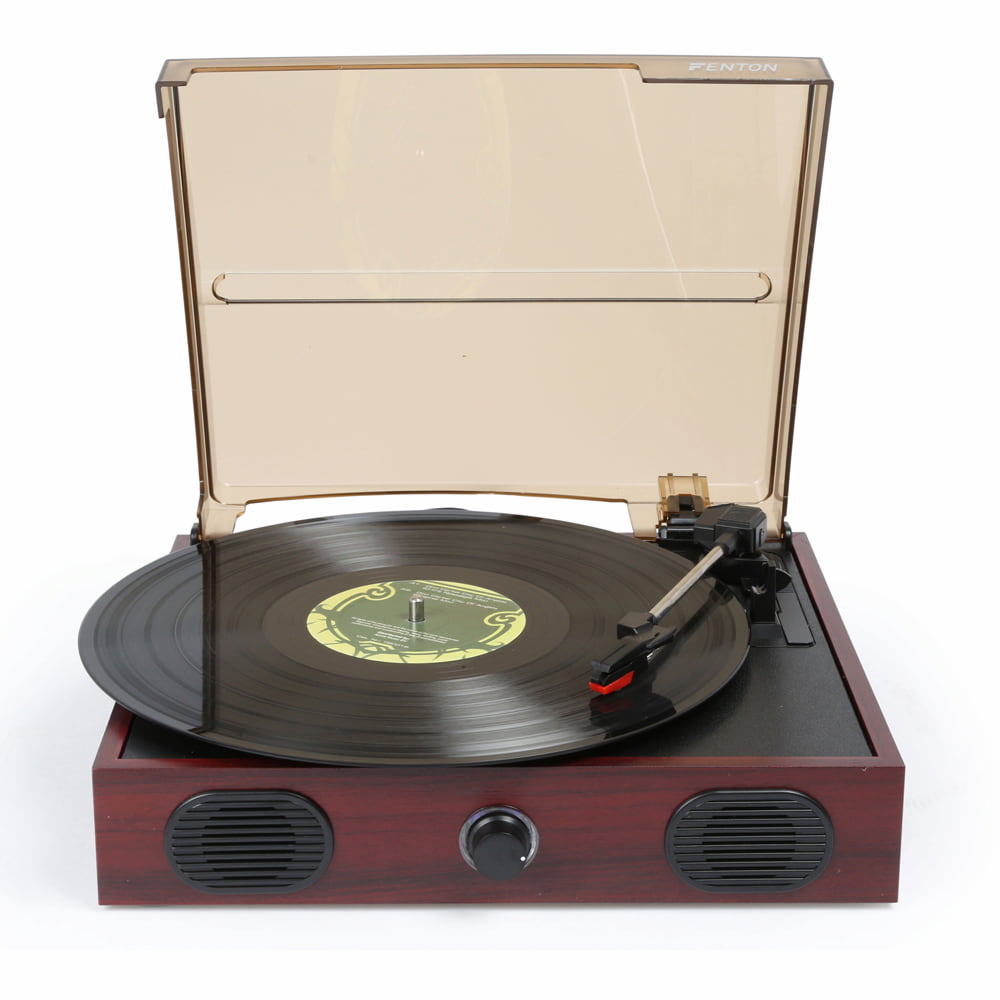 Fenton RP105 2 Speed Retro Vinyl LP Record Player -Land Of The RIsing Son
