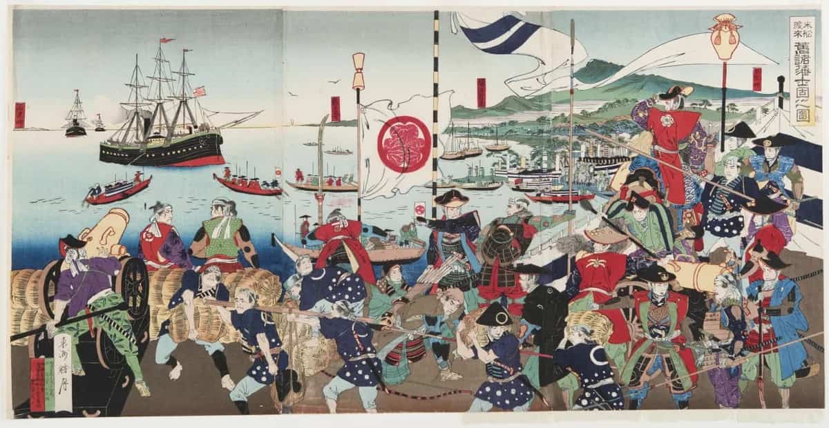 Perry’s Arrival and the Opening of Japan - Land Of The Rising Son