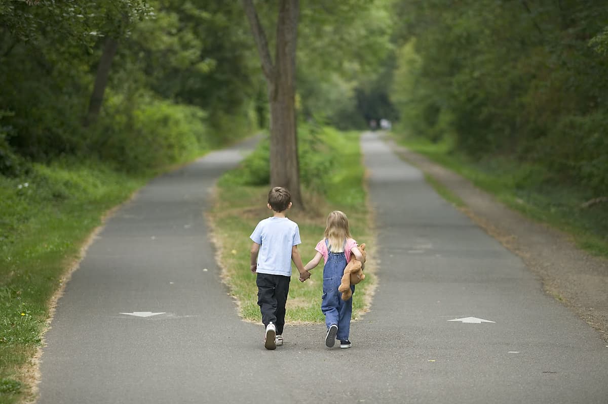 A Fork in the Road Two Children - Land Of The Rising Son