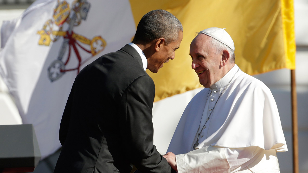 Warmonger Obama And The Unholy Pope - Land Of The Rising Son