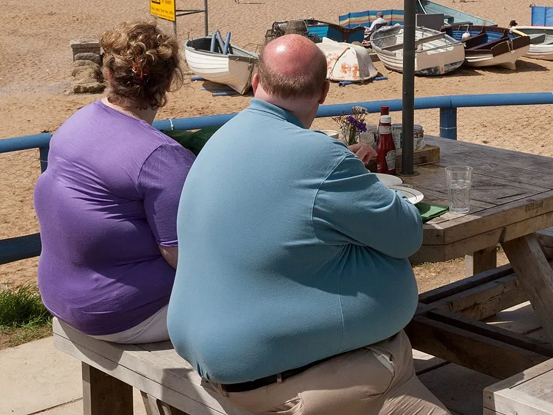 Obese American Couple - Land Of The Rising Son