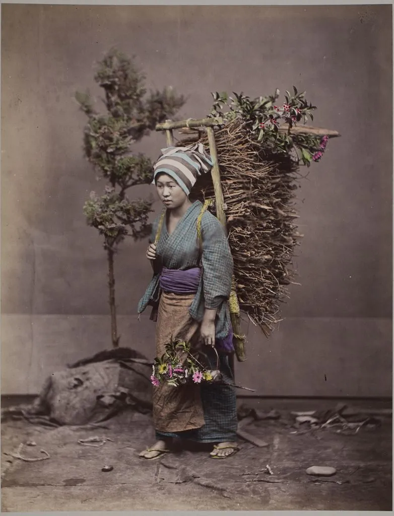Old Japanese farm woman 01 - Land Of The Rising Son