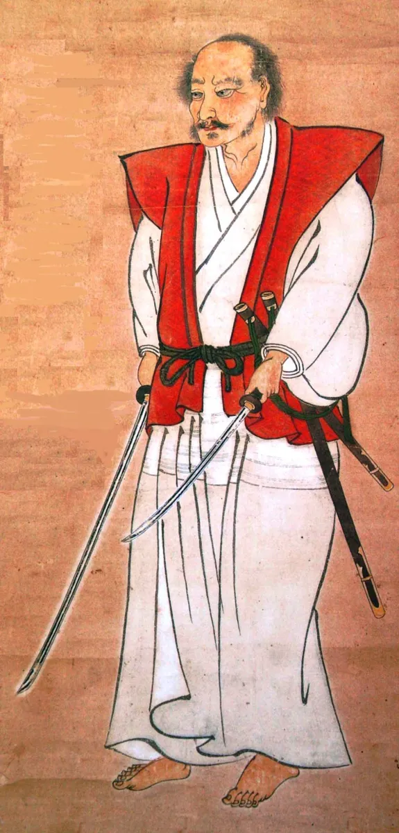 Self-portrait-of-Miyamoto - Land Of The Rising Son