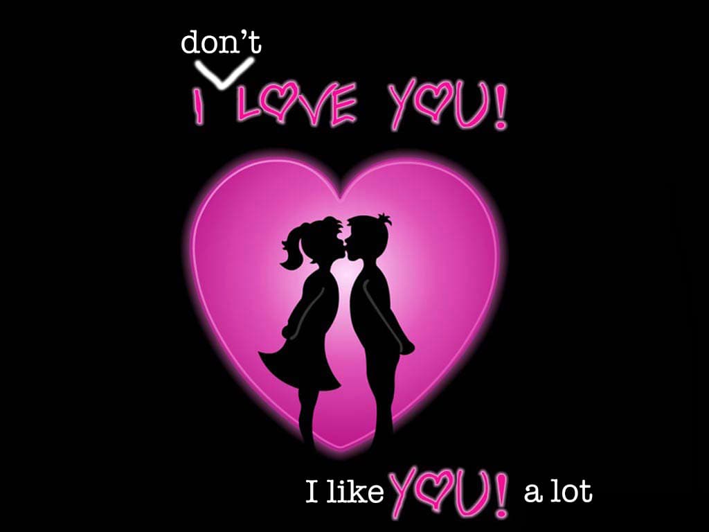I don't love you I like you a lot - Land Of The Rising Son