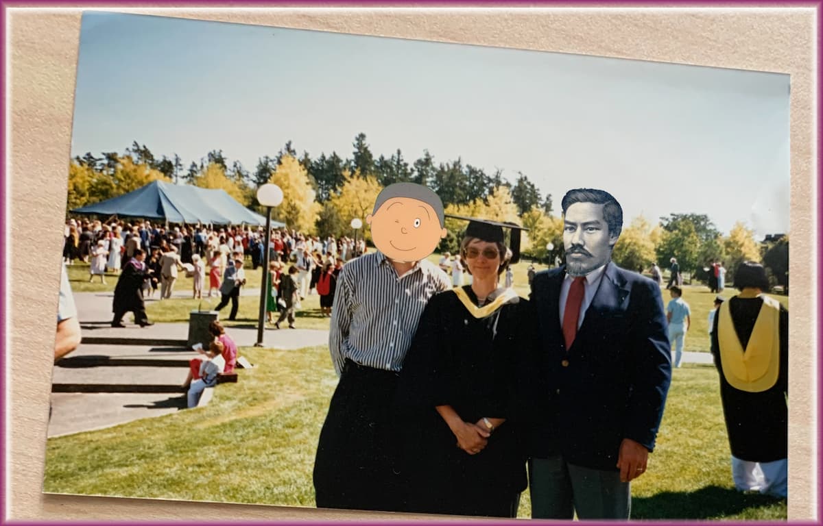 Marg grad picture with Meiji and Katsuo - Land ΩF The Rising SΩN - cybersensei