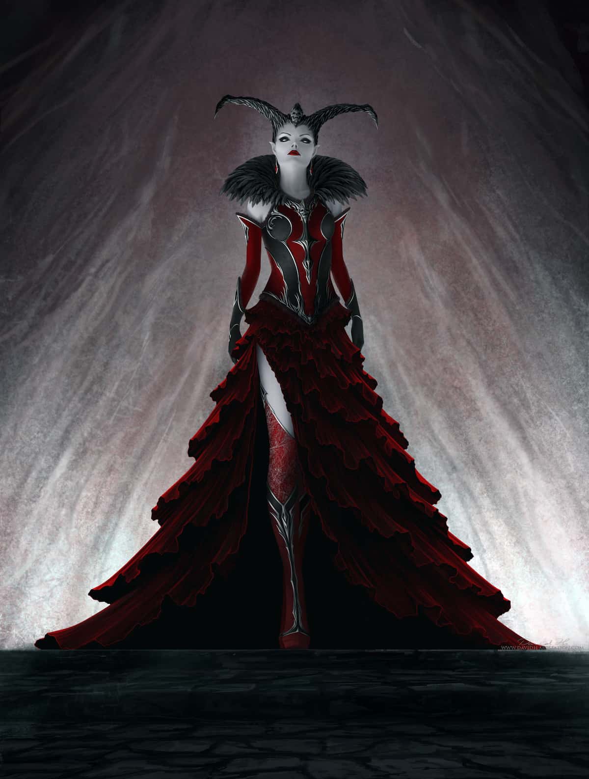 The Dark Queen - Land Ωf The Rising SΩN - cybersensei