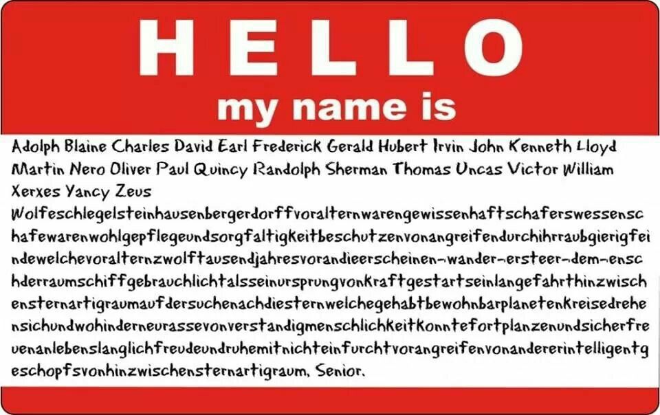 Worlds longest name - Land Ωf The Rising SΩN - cybersensei