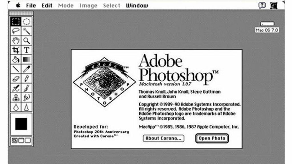 Photoshop 1.0 Classic - Land Ωf The Rising SΩN - cybersensei