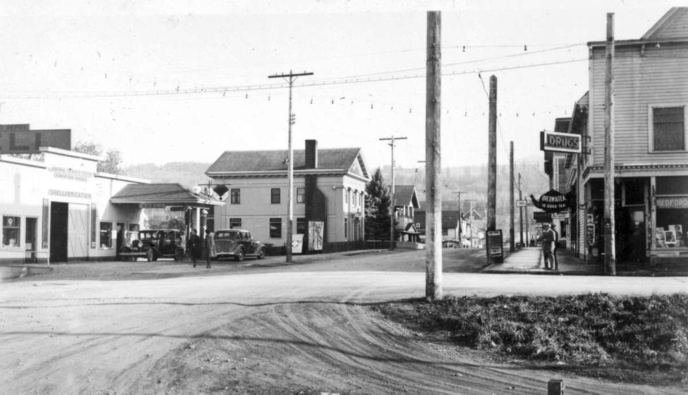Salmon Arm British Columbia in the 1940s.