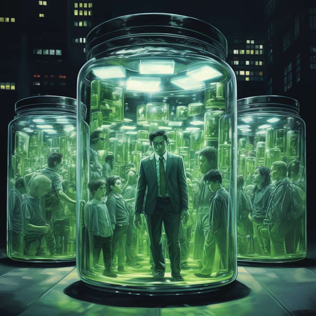 cybersensei__Green_matrix_back_ground_Japanese_salaryman