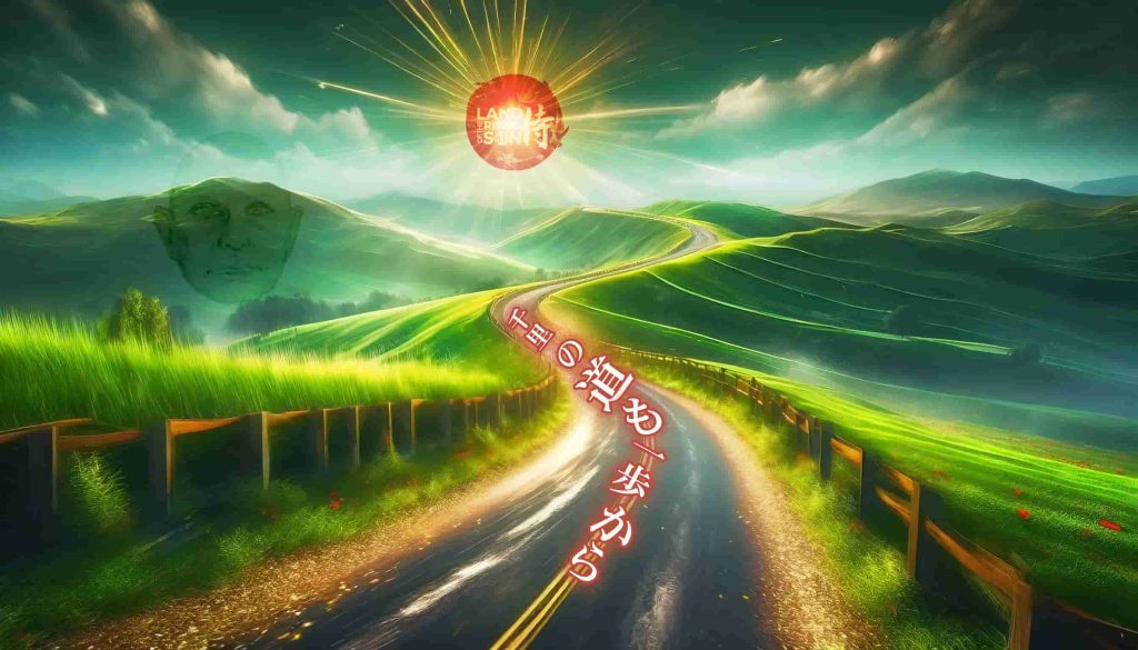 Walk your own way and follow the sun