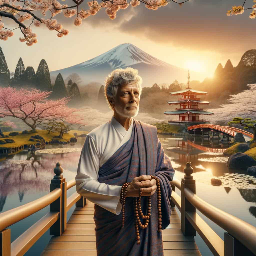 Sri Lankan Man in Japan