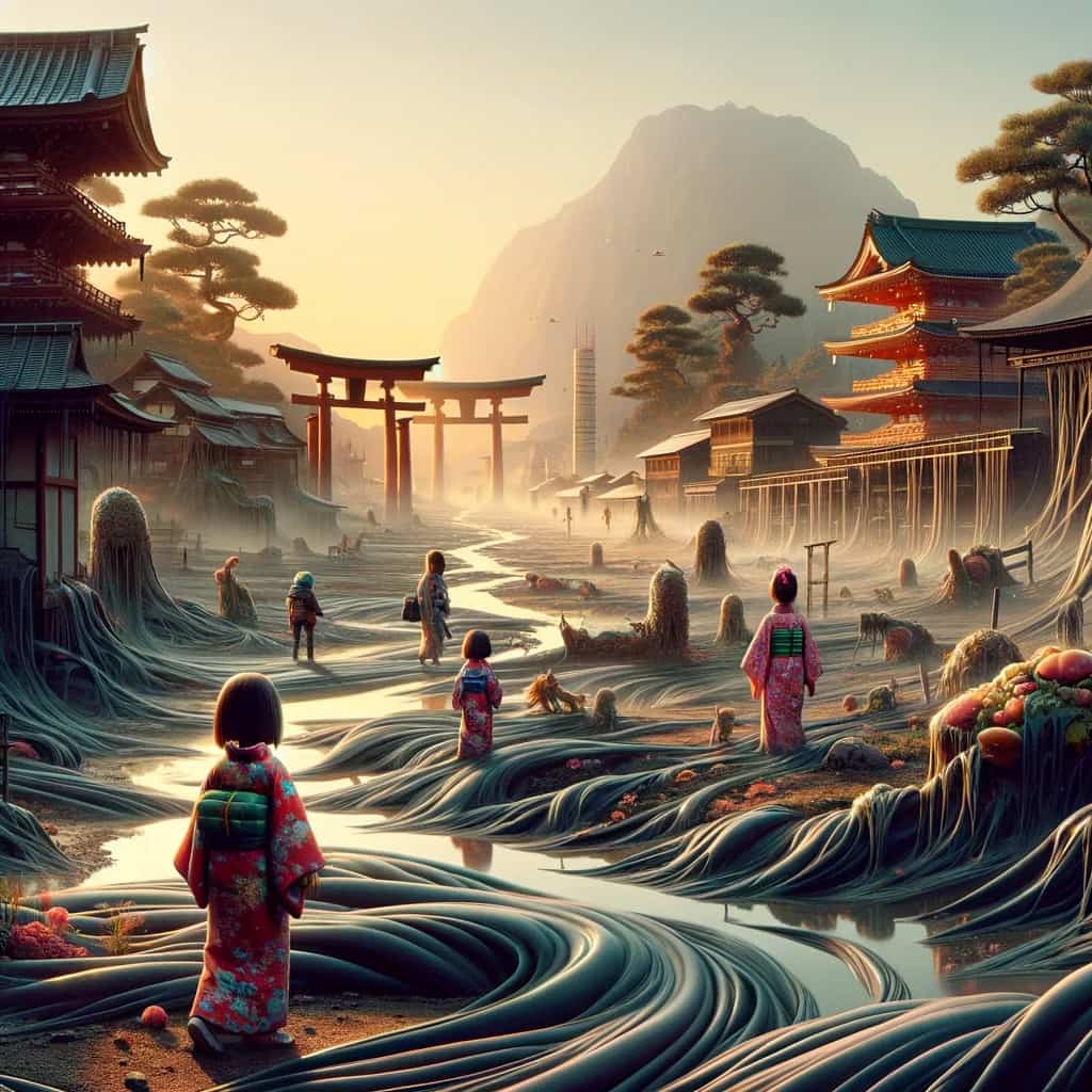 Wandering in Material Sludge