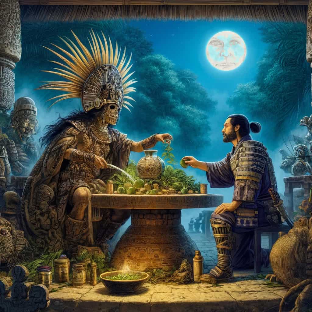 Bind Japan and the Aztecs