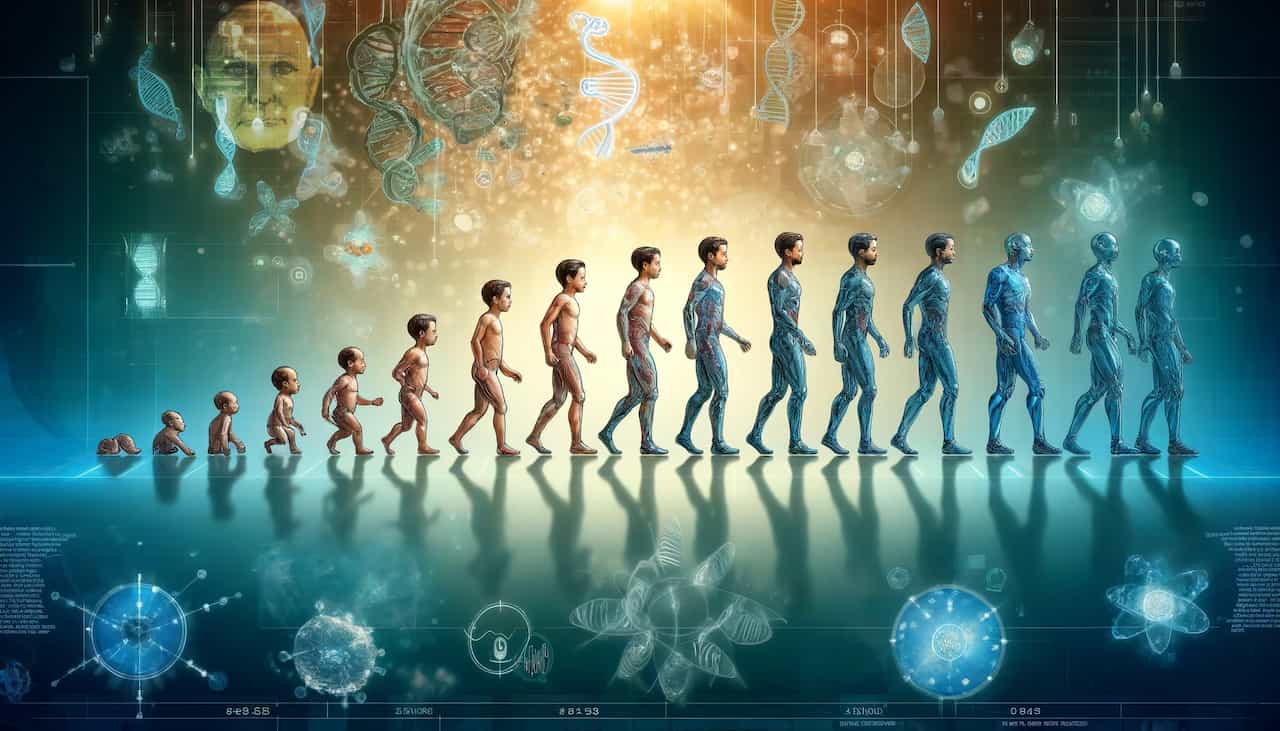 Evolution of man 津田梅老