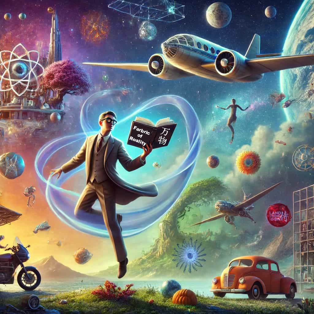 Phantasmagorical Infinity Professor Deustch dancing throughout the multi-verse