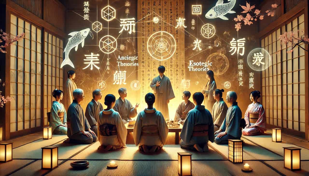 Japanese people using their minds to strategic communication Japanese ancient theories