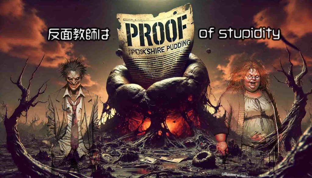 Proof in pudding