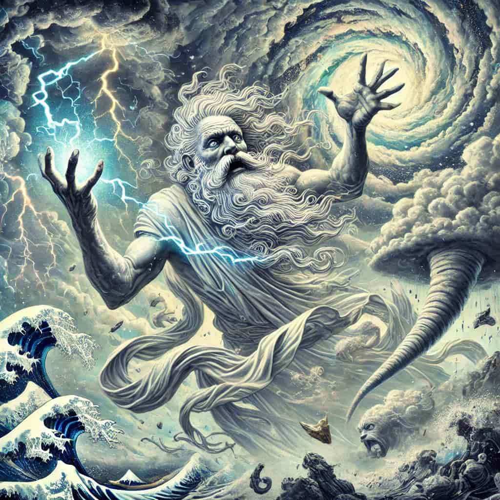 Fickle god of weather