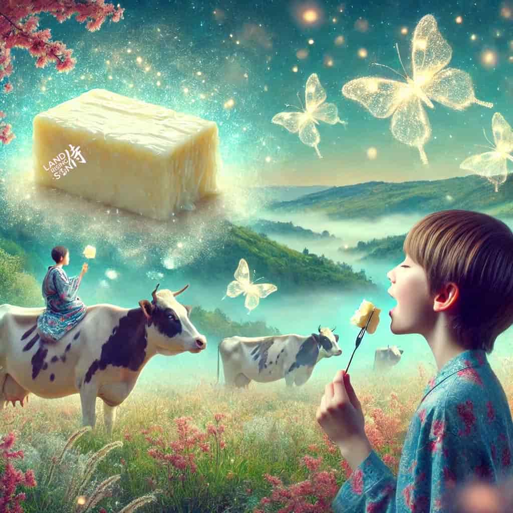 Grass feed butter and the hungry boy