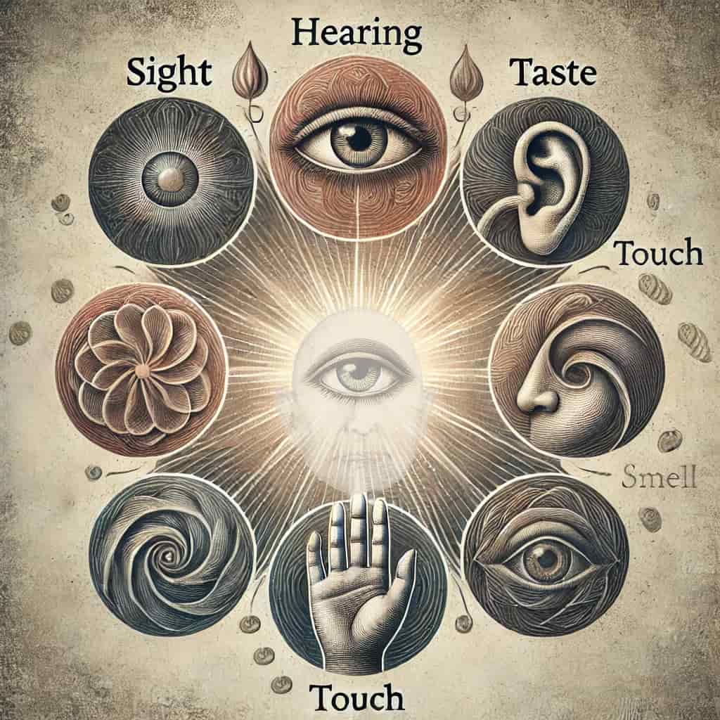 Senses all six