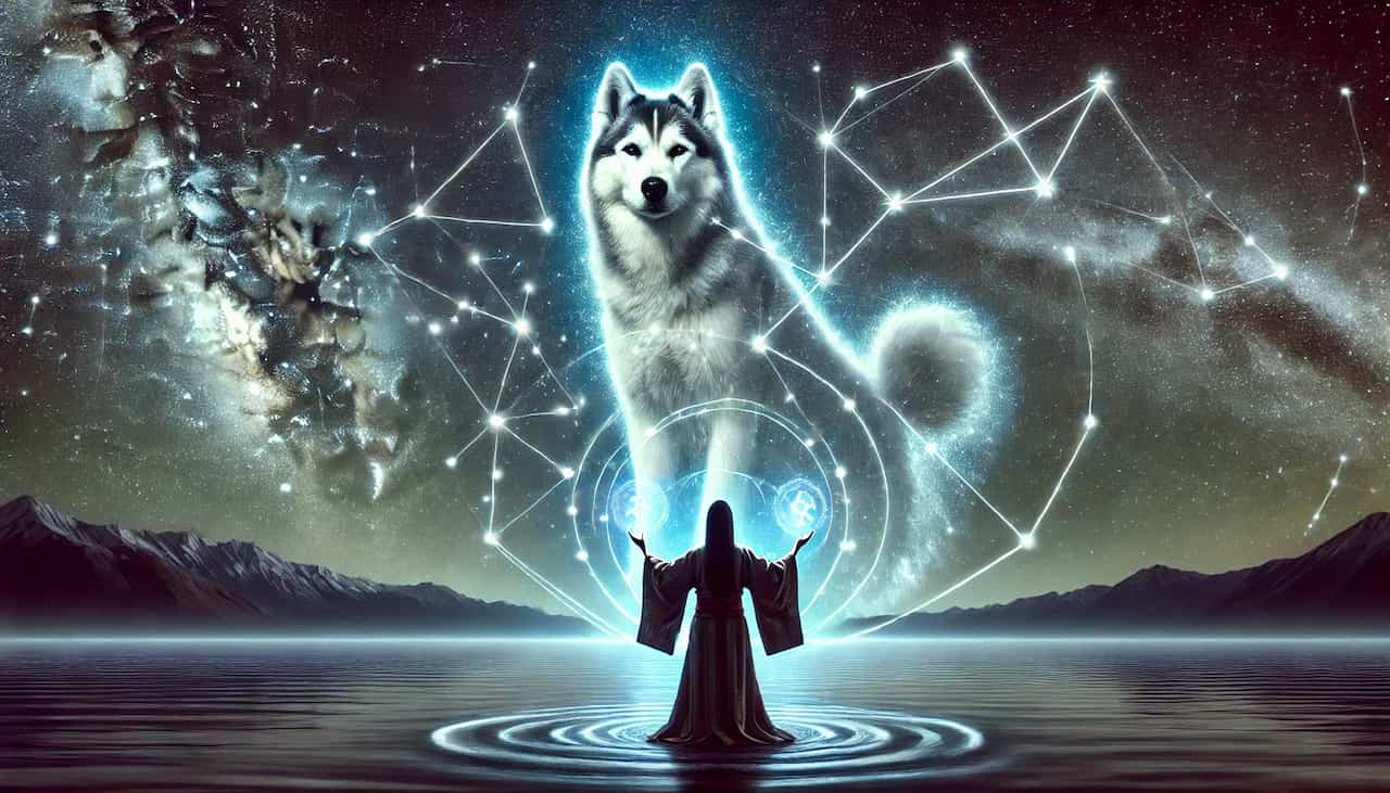 Conjuring Seity the Siberian Husky