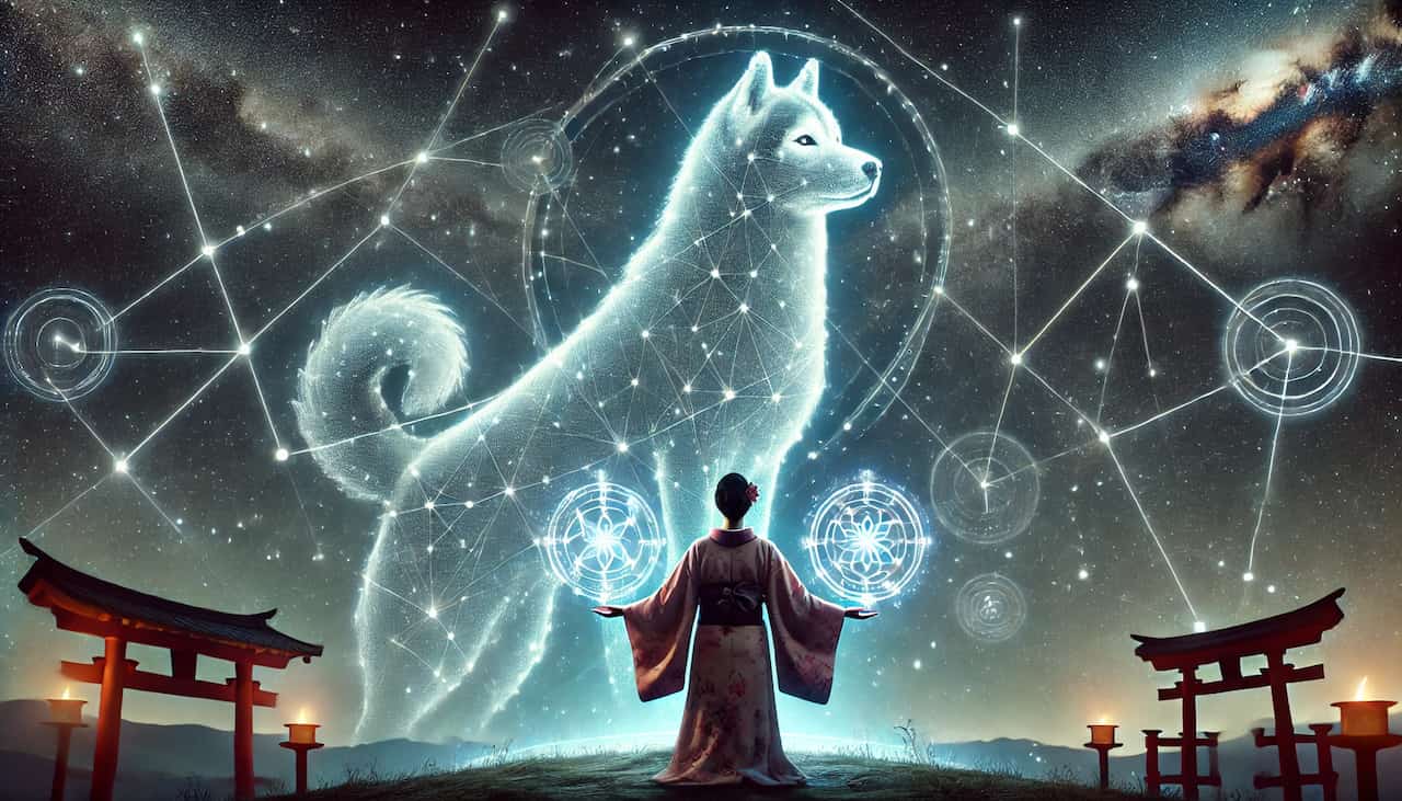 The magic bring Clover the Siberia Husky
