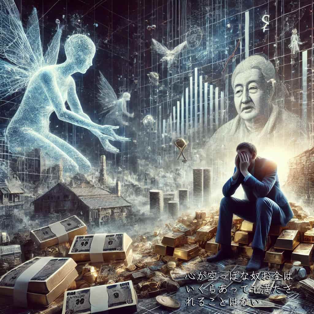 There is never enough to feed greed
