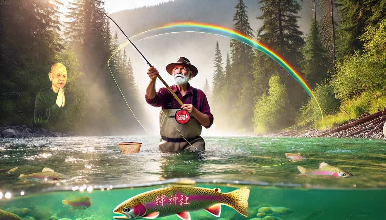 Fishing on the Dean river