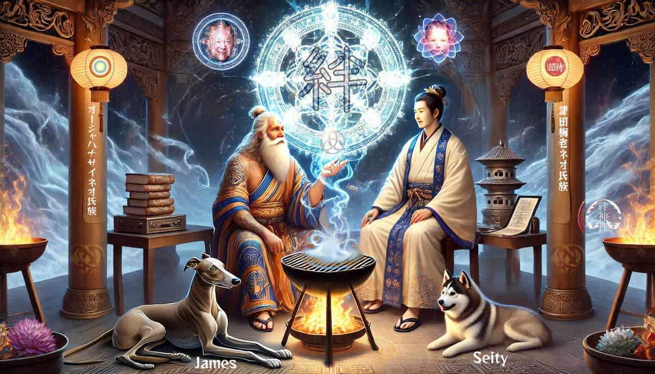 Tutelar Deities BBQing Wagyu
