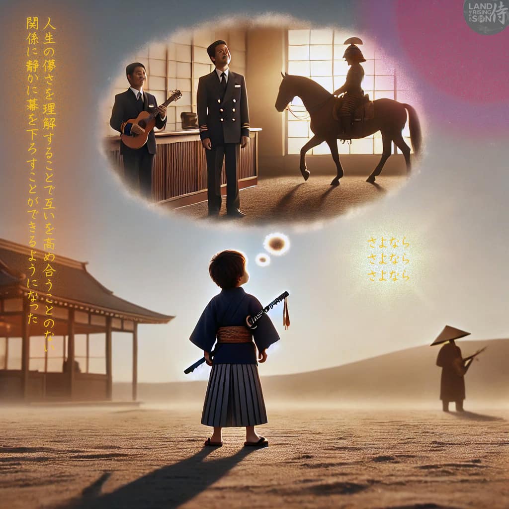 One hotel clerk. One guitar player. One horse trainer. All three are inside the dream bubble over his head