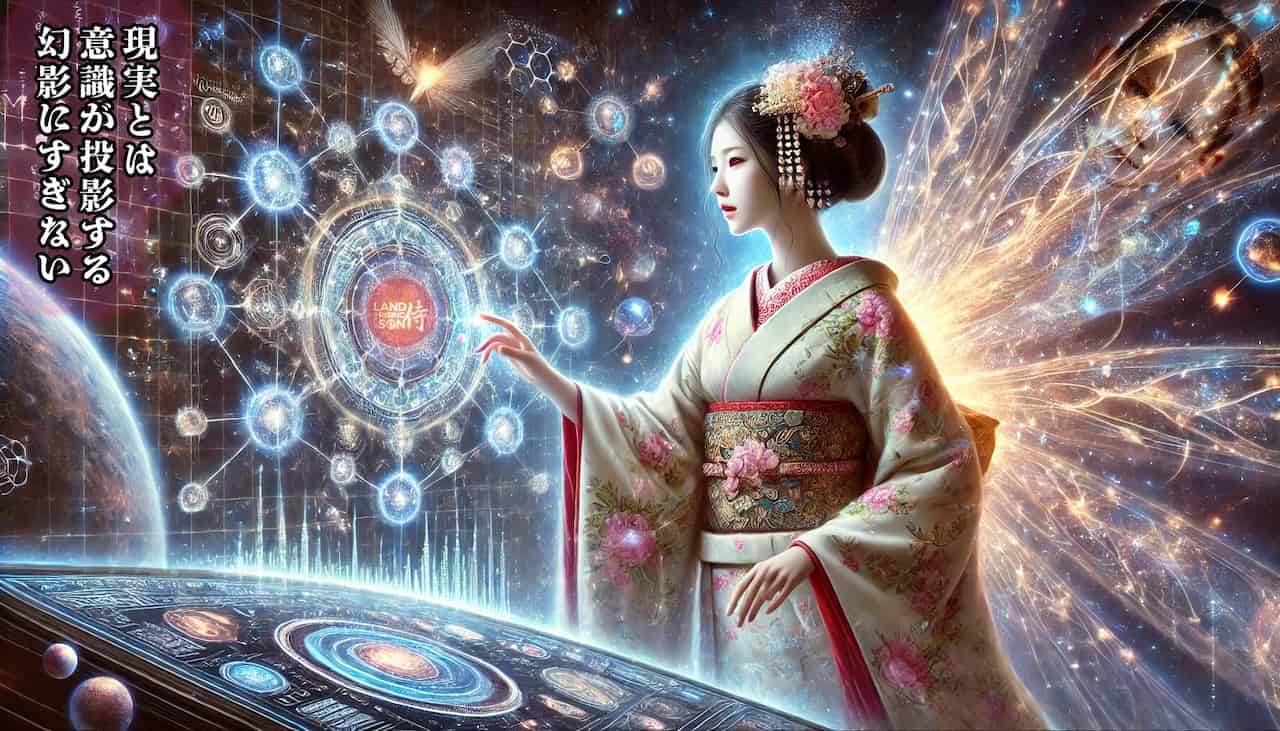 A Japanese fairy revealing the secret inside the dashboard of reality