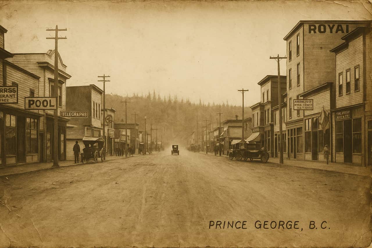 Old Picture of Prince George 